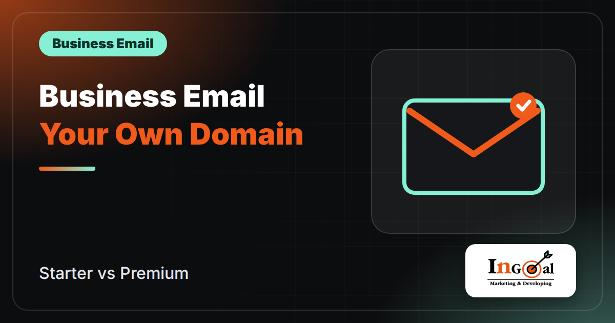 Professional Business Email on Your Own Domain (2026): Hostinger Starter and Premium vs Google Workspace and Zoho Mail